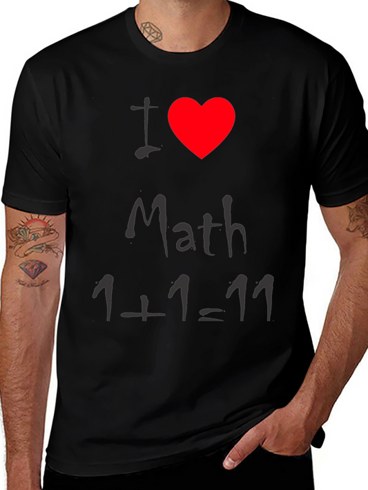 I Heart Math Funny T-Shirt