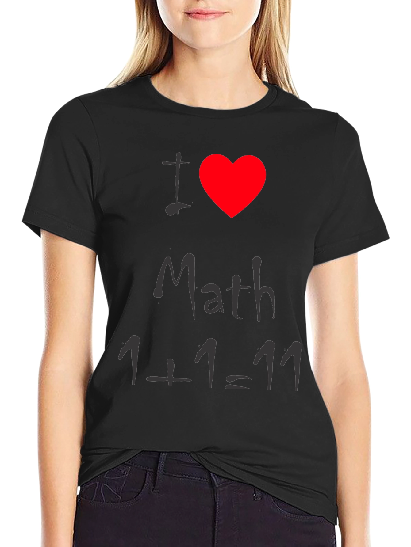I Heart Math Funny T-Shirt