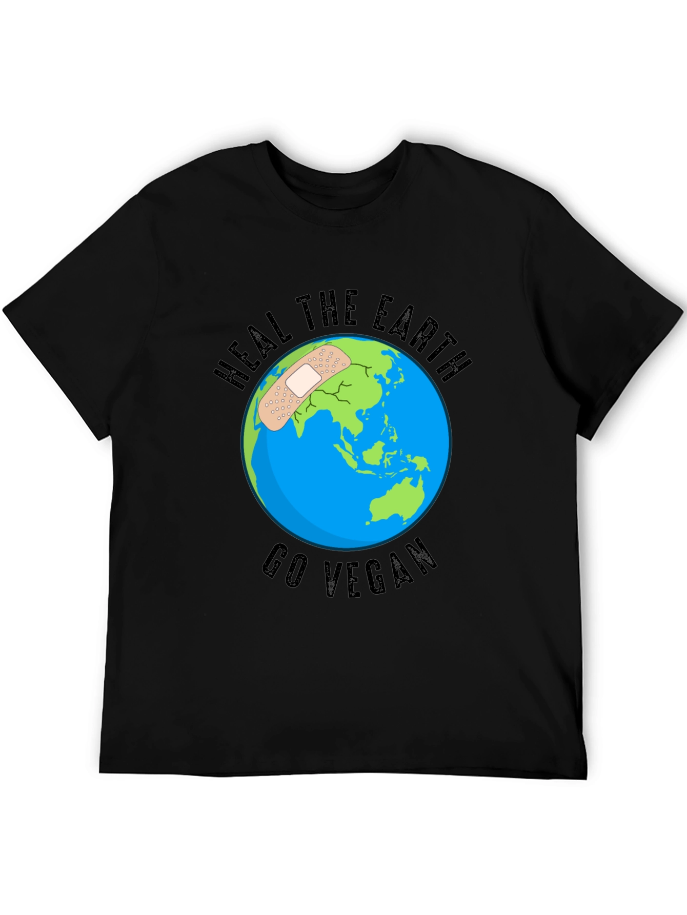 Heal the Earth Go Vegan T-Shirt