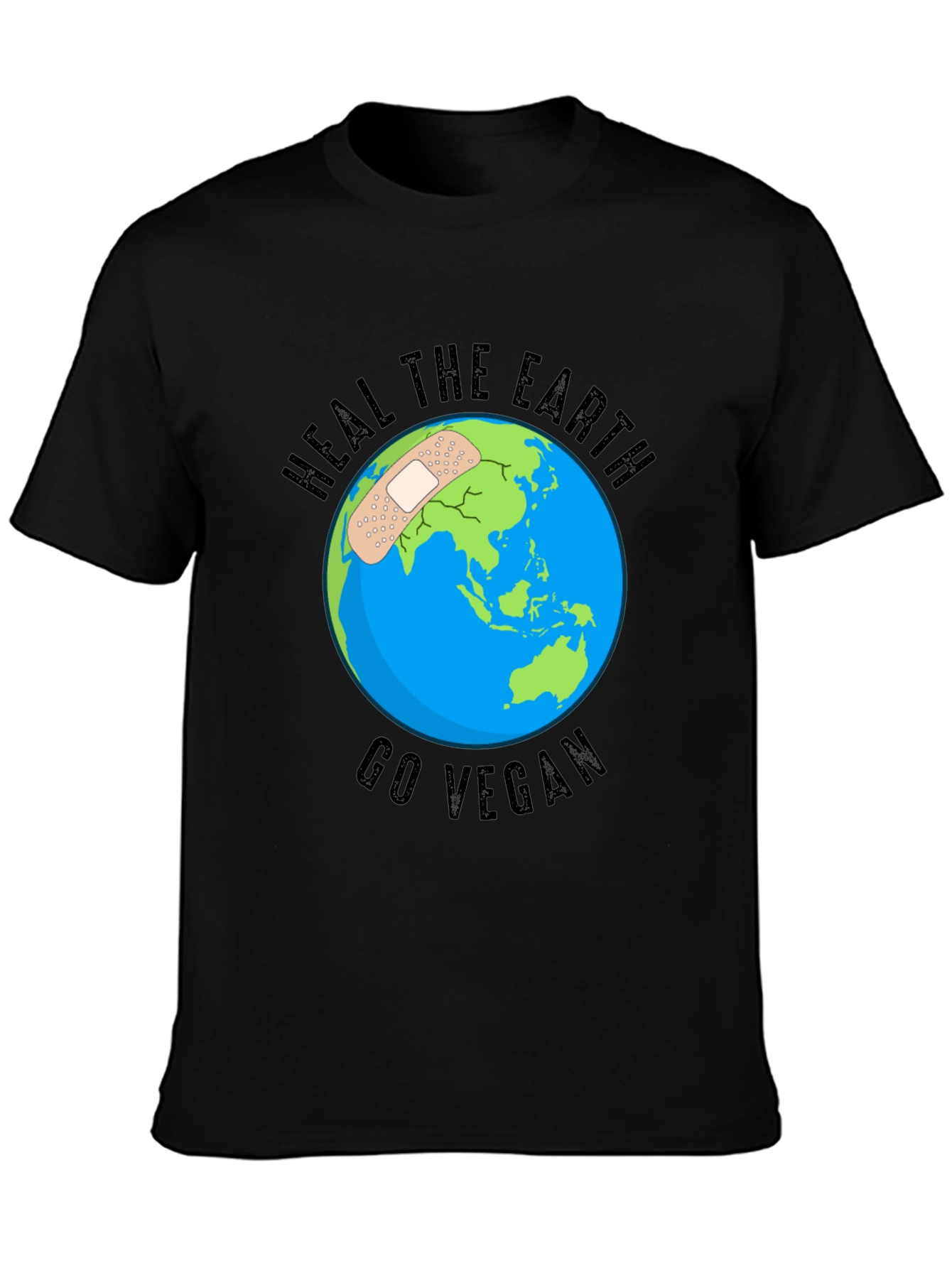 Heal the Earth Go Vegan T-Shirt