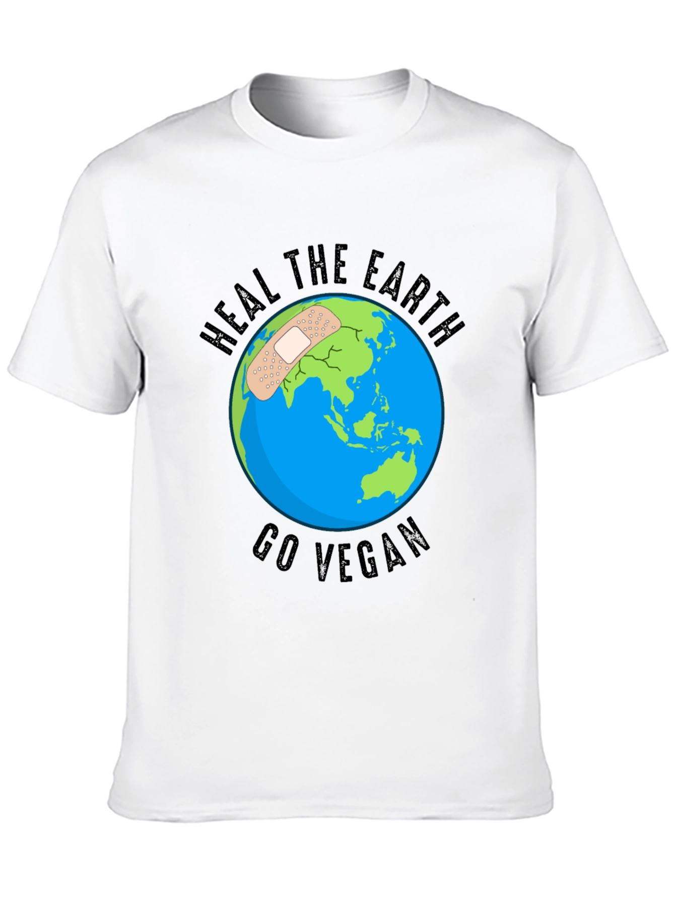 Heal the Earth Go Vegan T-Shirt