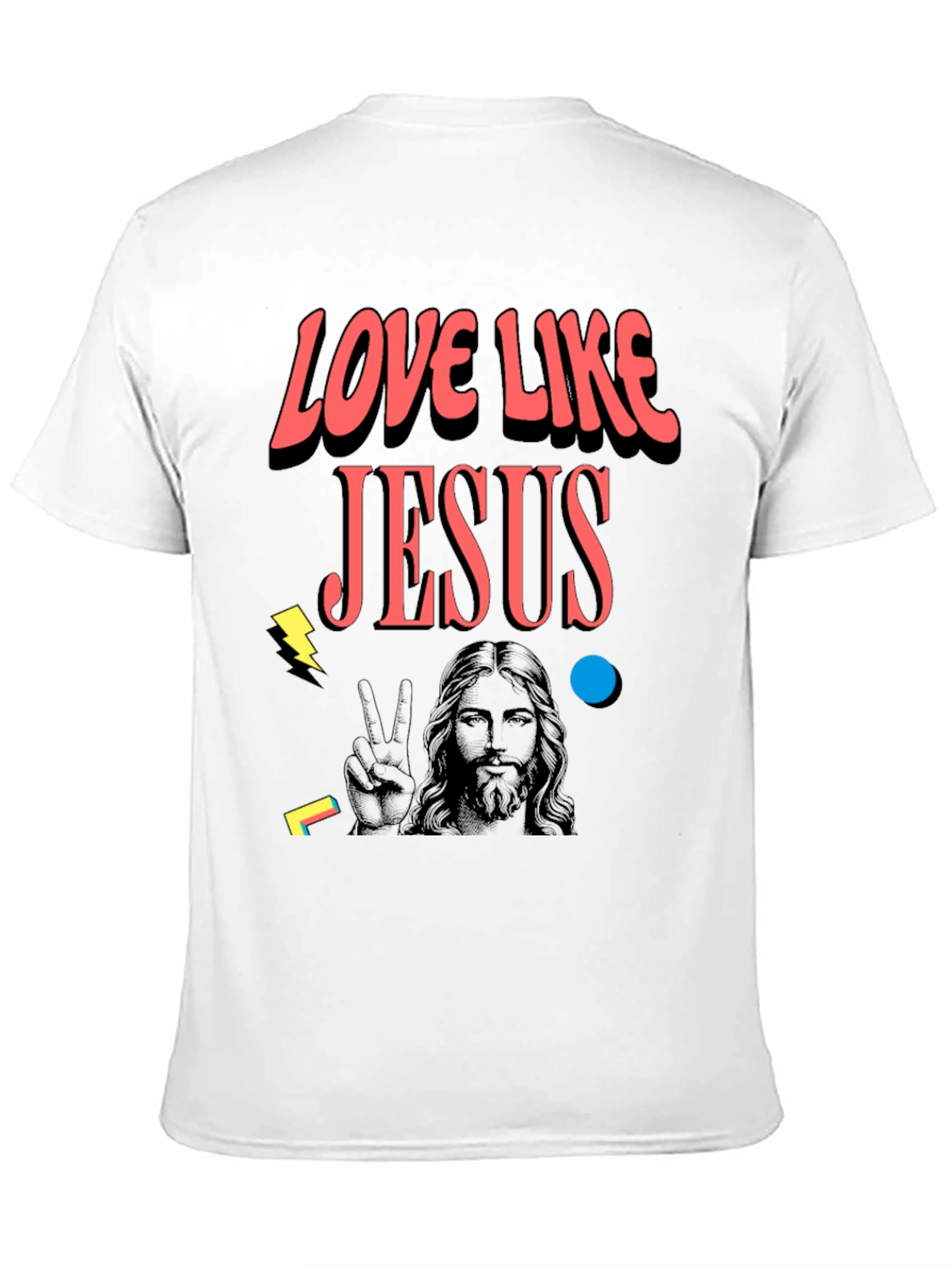 Love Like Jesus Graphic Tee - Black