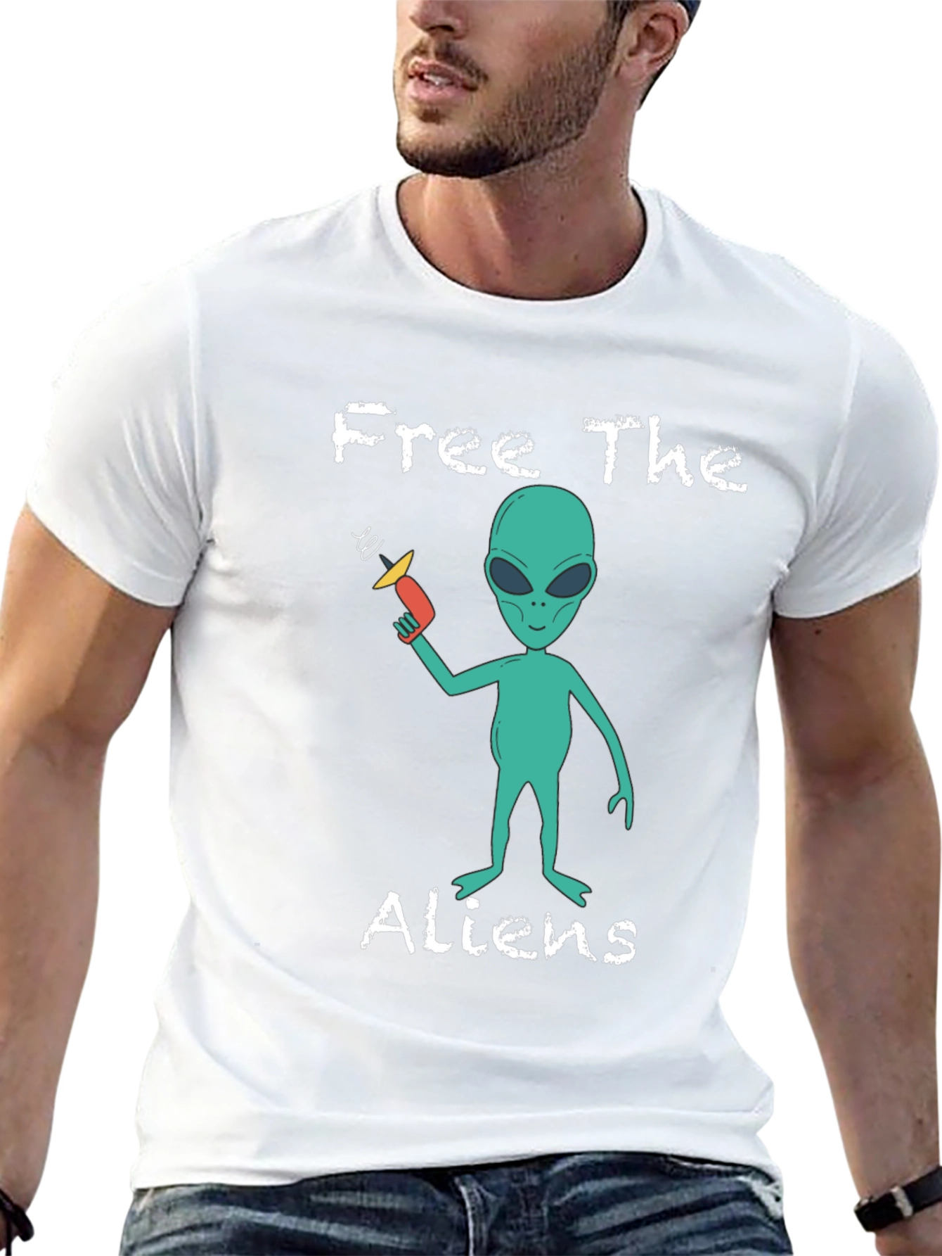 Free The Aliens Graphic Tee