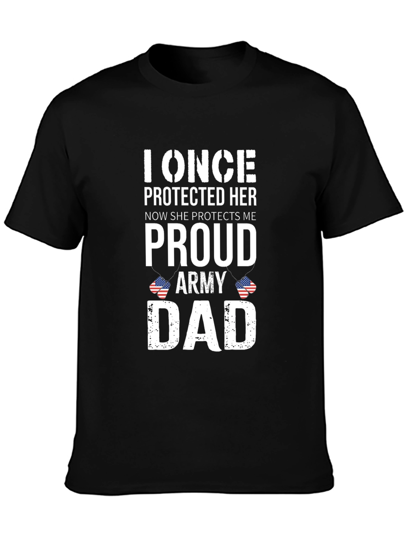 Proud Army Dad Graphic T-Shirt