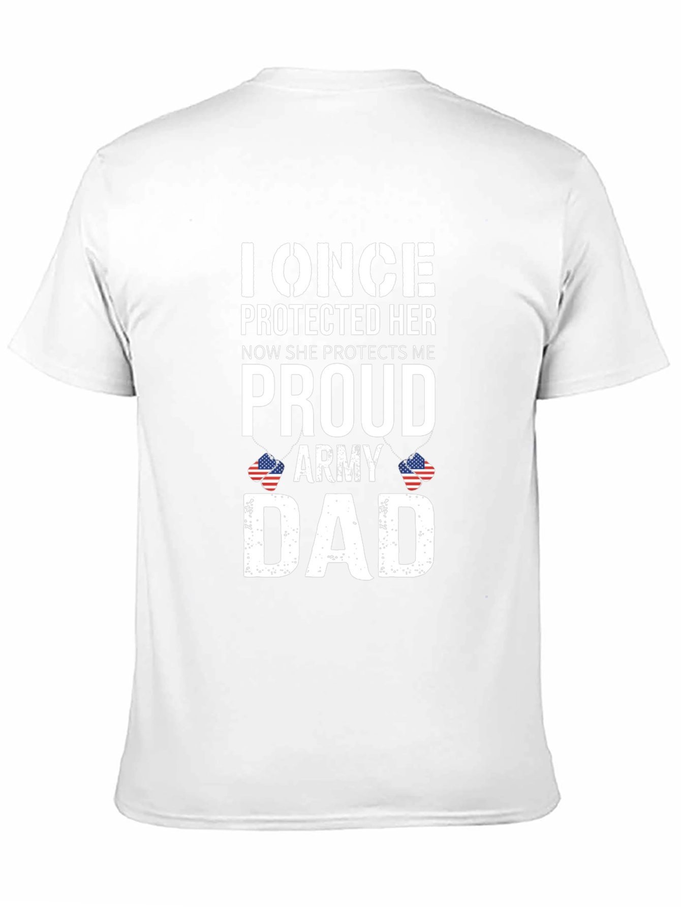 Proud Army Dad Graphic T-Shirt