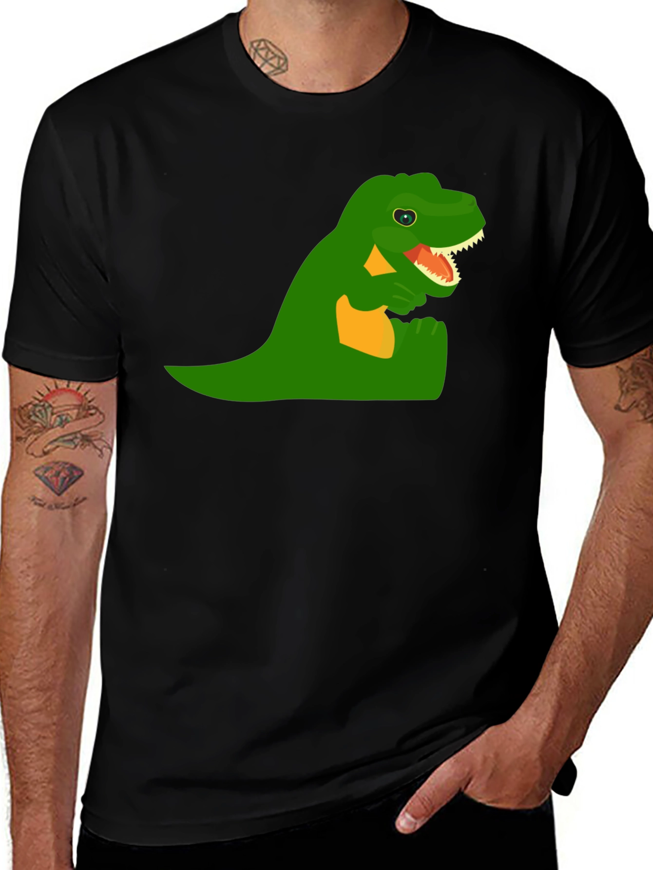 Dino Graphic Tee - Soft Cotton Blend