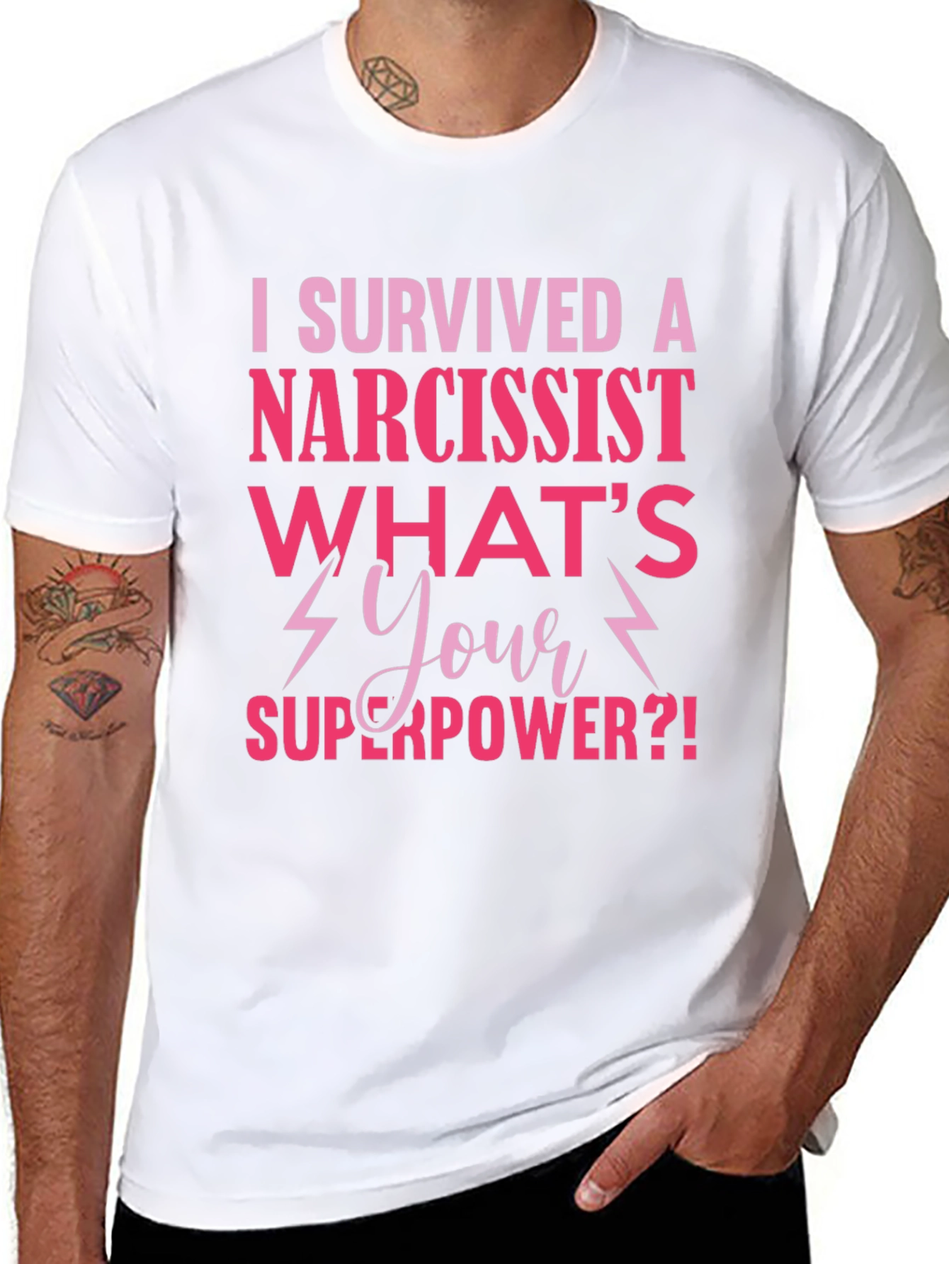 Narcissist Survivor T-Shirt - Whats Your Superpower?