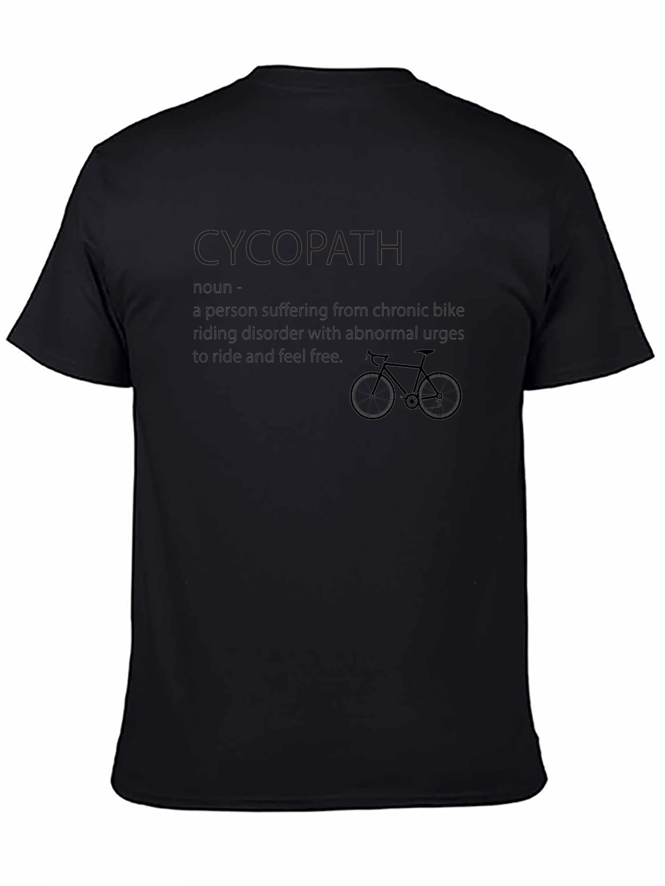 CycoPath Bike Lovers Black Graphic Tee