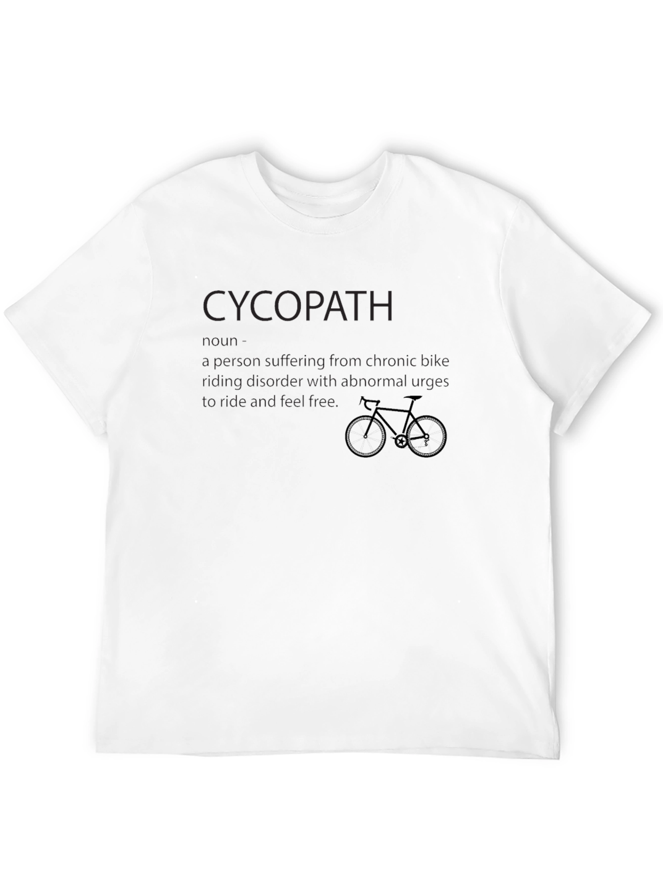 CycoPath Bike Lovers Black Graphic Tee