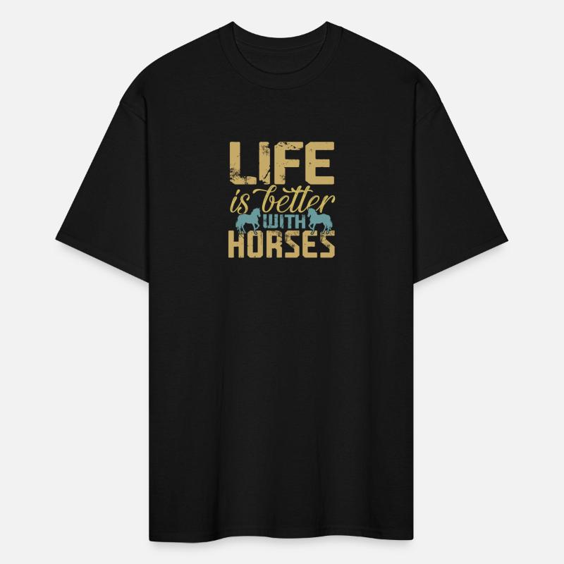 life is better with horses around