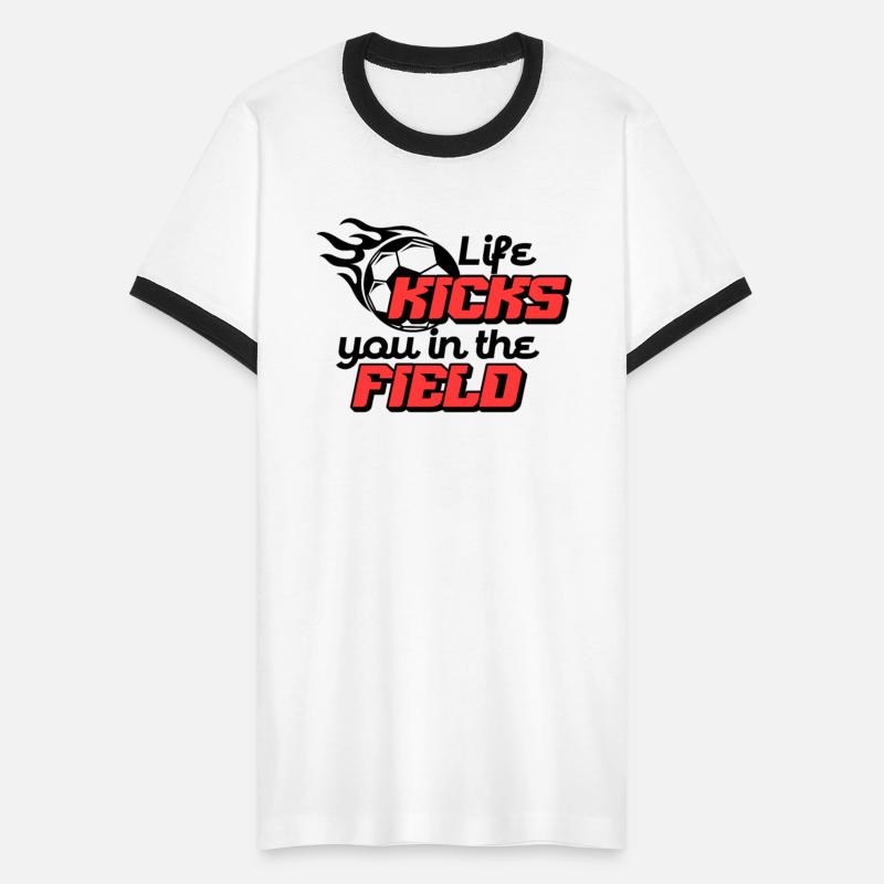 LIFE KICKS YOU IN THE FIELD