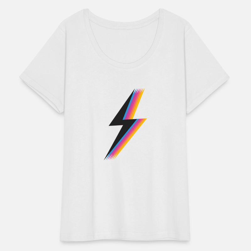 Lightning Bolt With Colorful