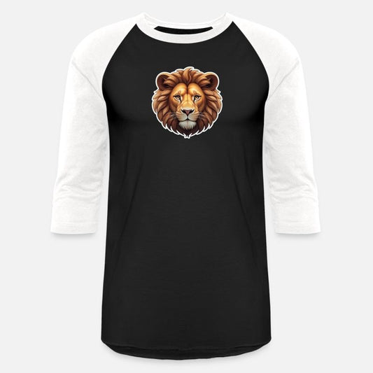 Lion Head Cartoon Design - Cute and Majestic Motif