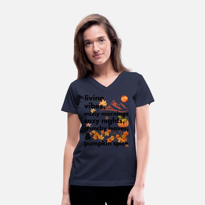 living vibes misty mornings cozy nights crunchy