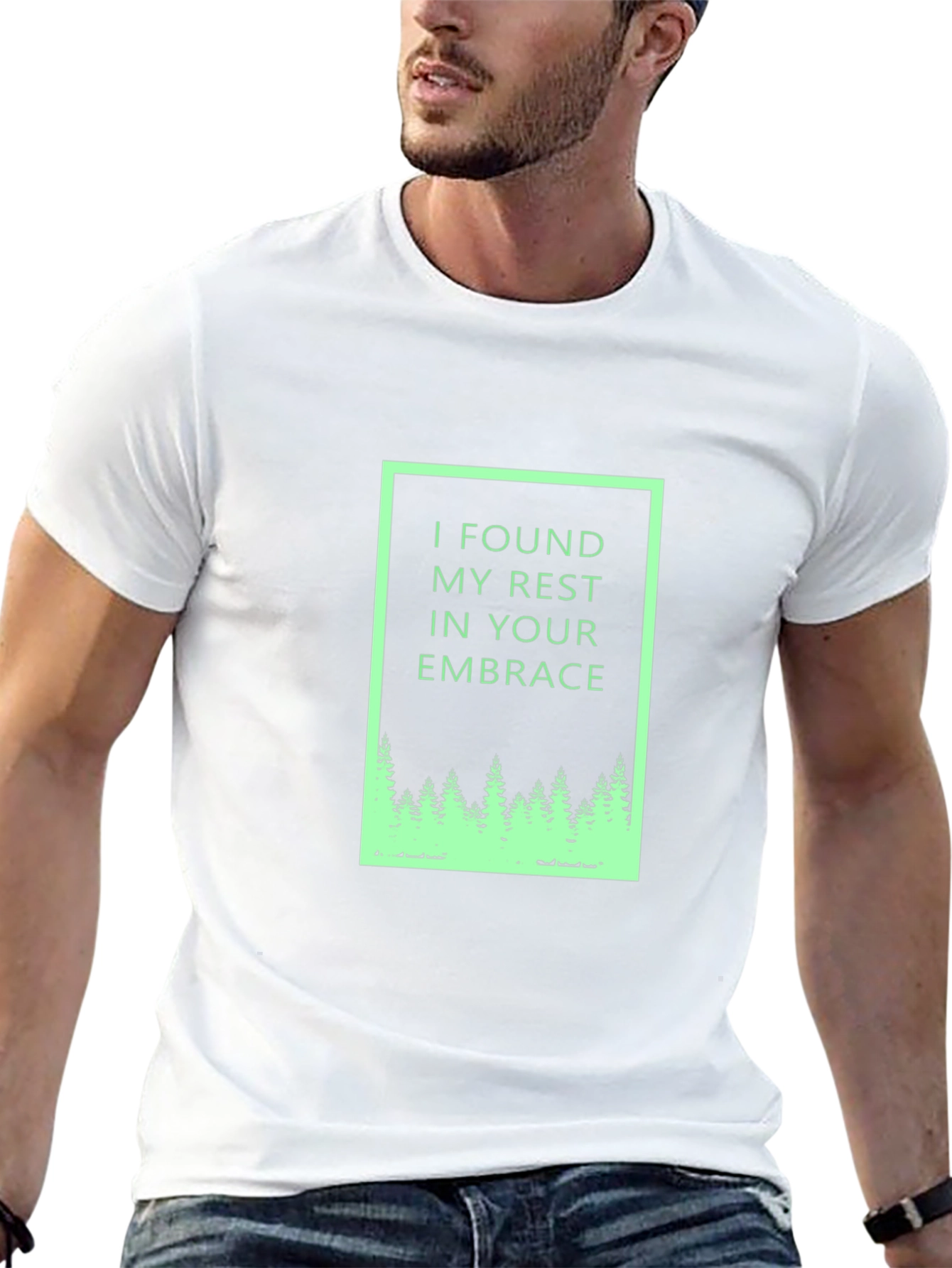 Natures Embrace Graphic Tee - Black