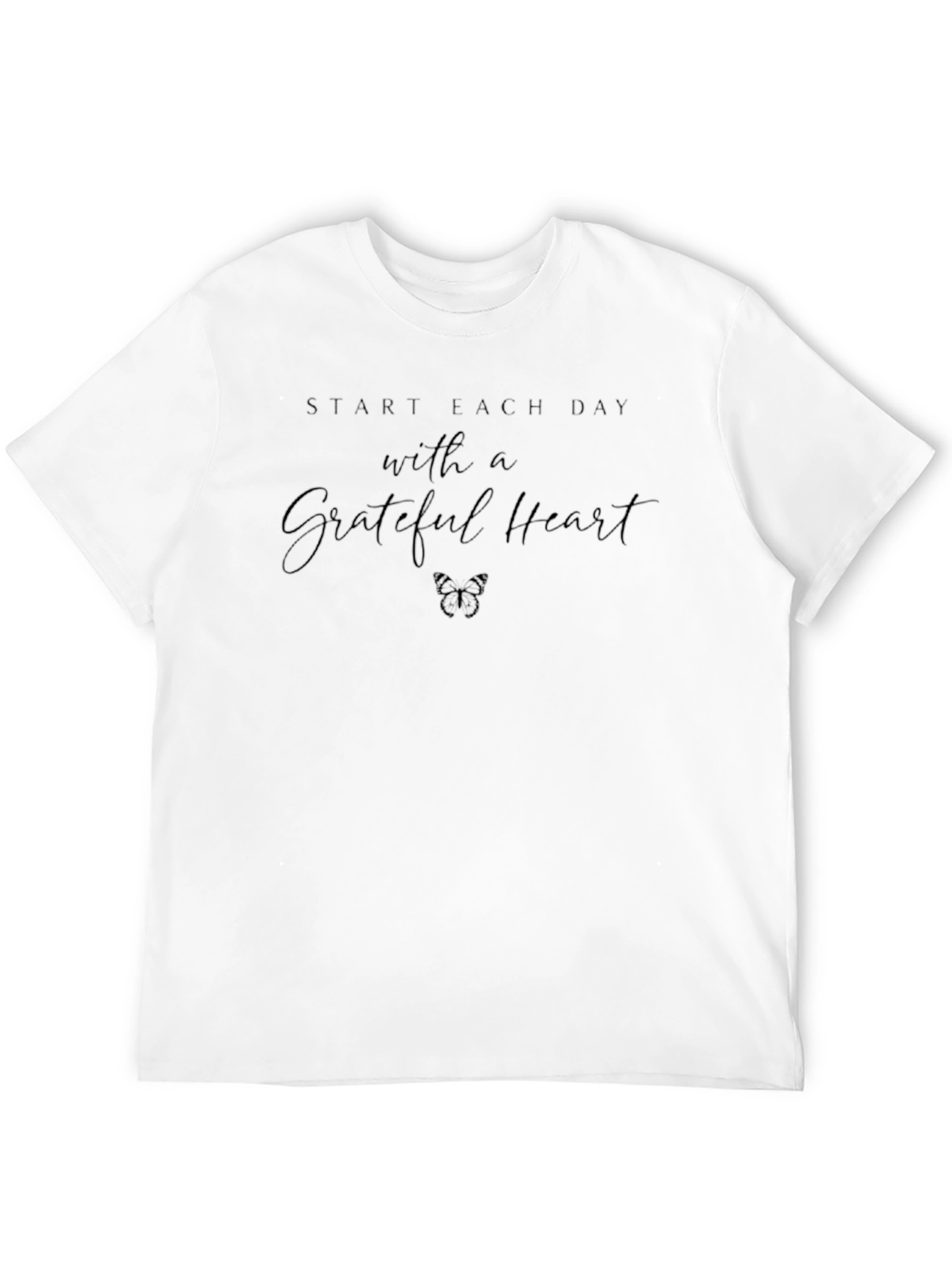 Grateful Heart Graphic Tee - Stylish Comfort