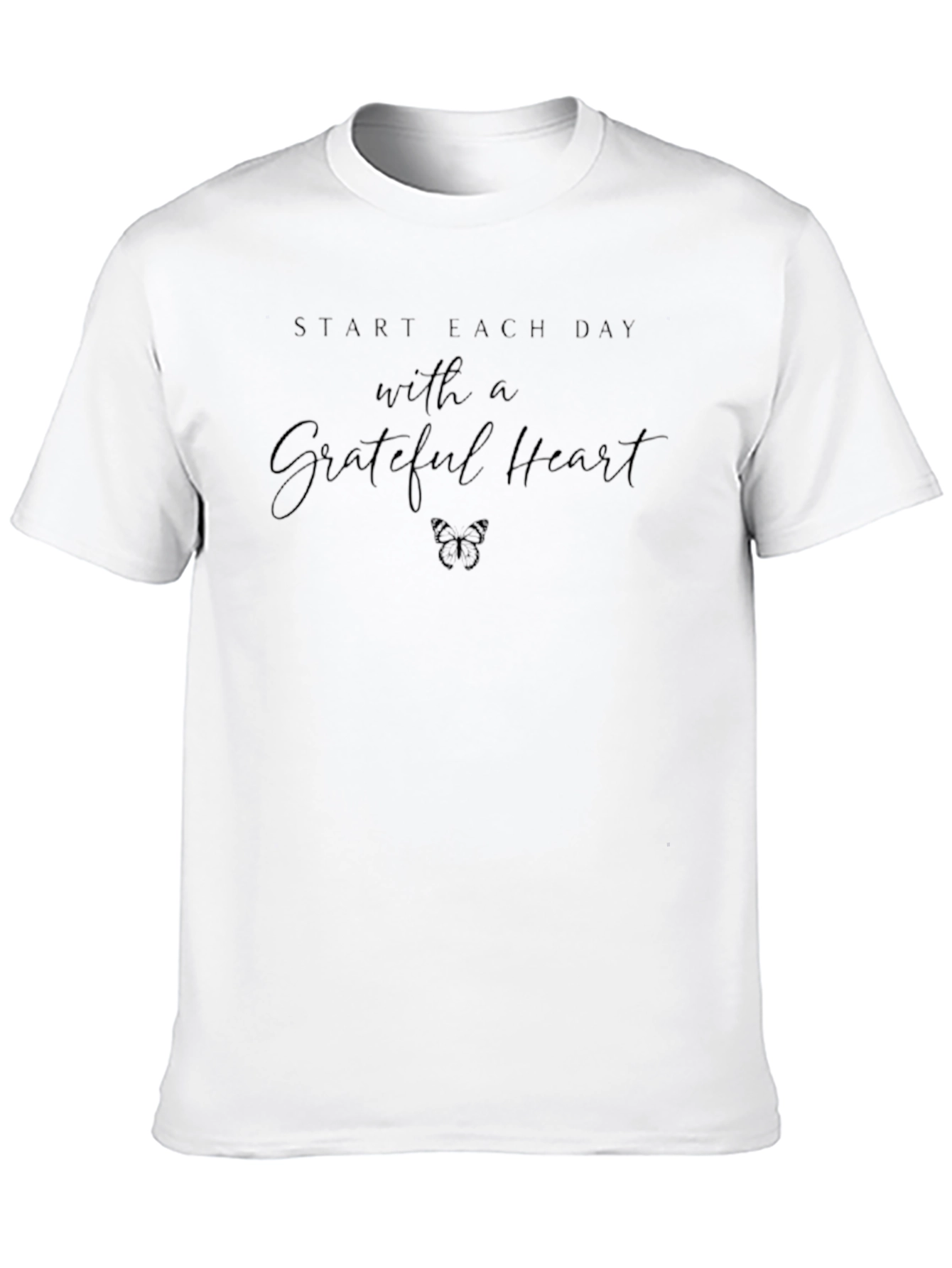 Grateful Heart Graphic Tee - Stylish Comfort