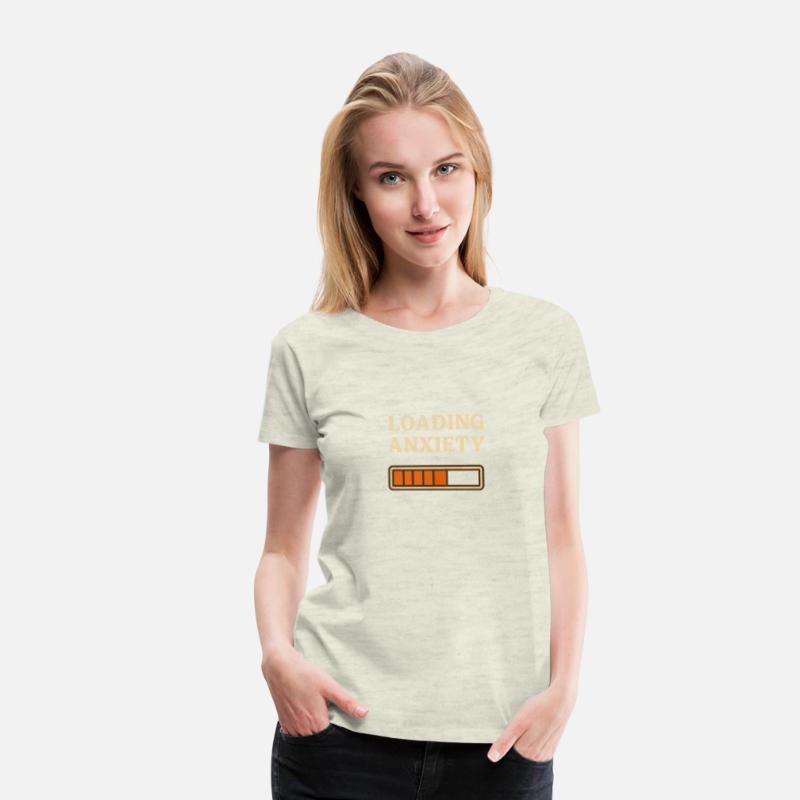 Loading Anxiety – Funny Mental Health & Tech Shirt