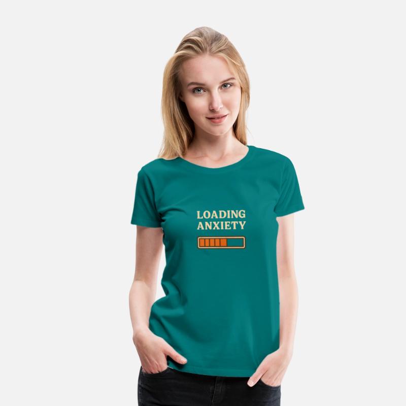 Loading Anxiety – Funny Mental Health & Tech Shirt