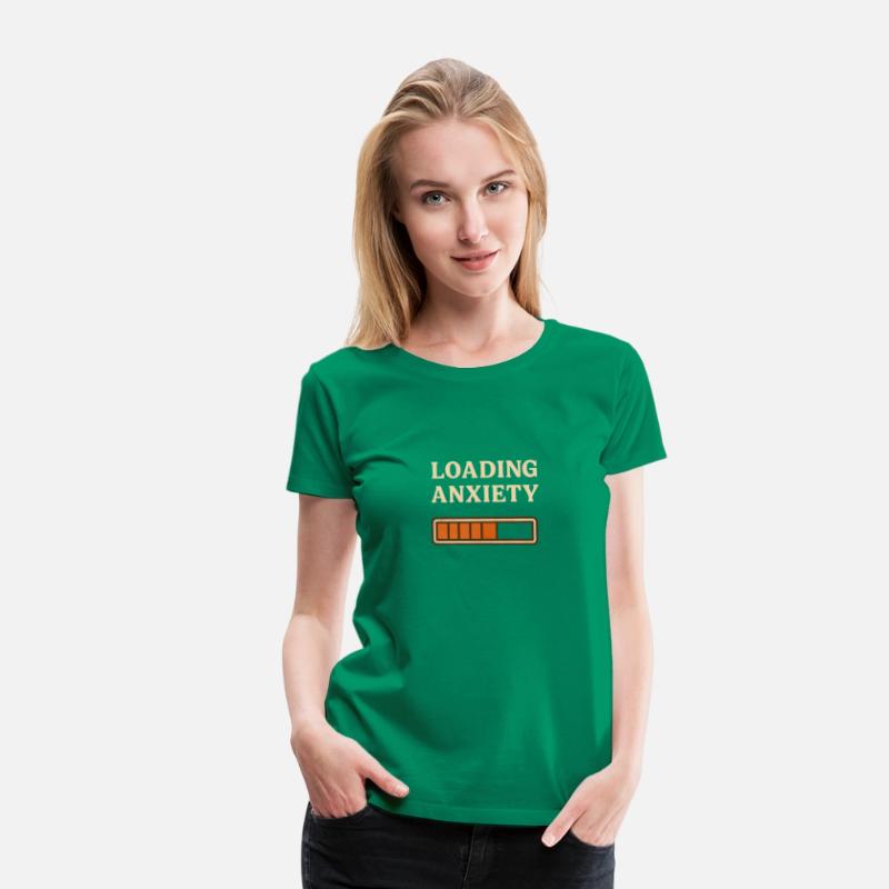 Loading Anxiety – Funny Mental Health & Tech Shirt