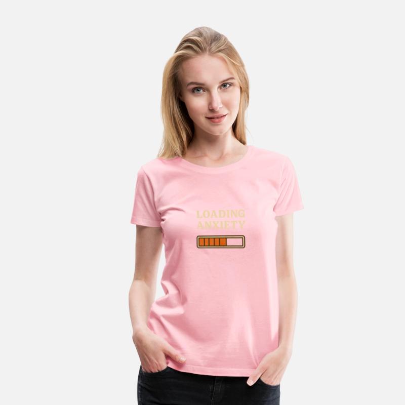 Loading Anxiety – Funny Mental Health & Tech Shirt