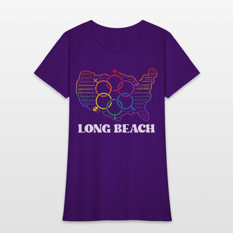 Long Beach Pride Flag Pride Month LGBTQ Flag LGBT
