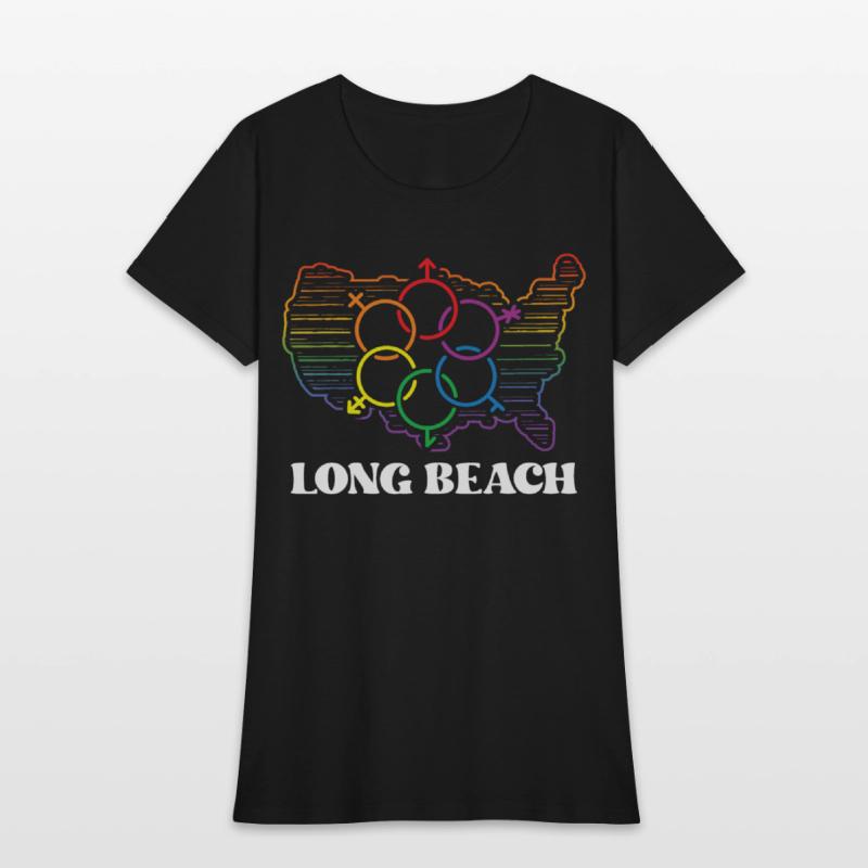 Long Beach Pride Flag Pride Month LGBTQ Flag LGBT