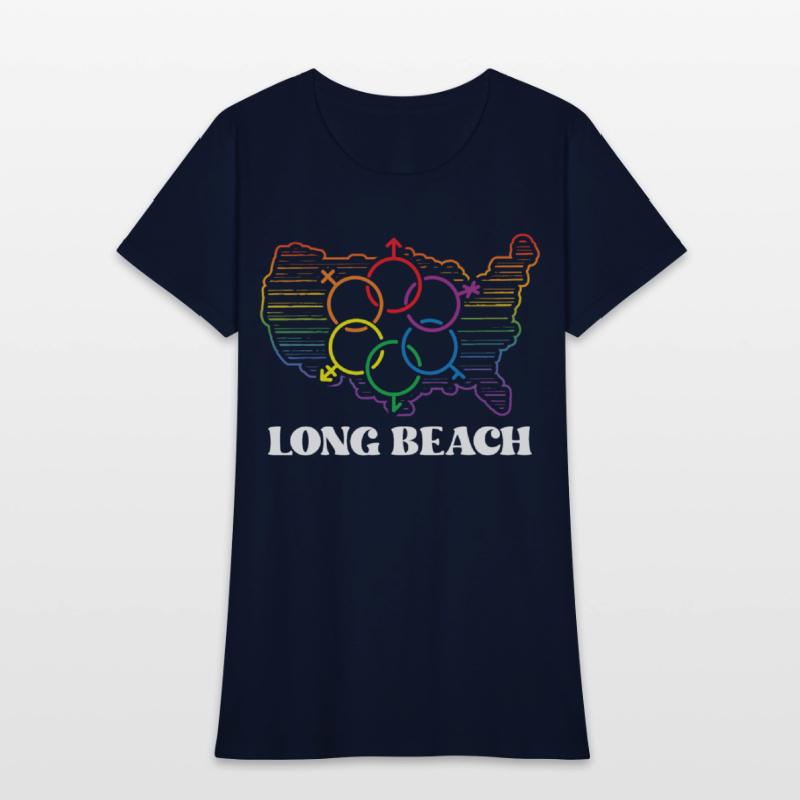 Long Beach Pride Flag Pride Month LGBTQ Flag LGBT