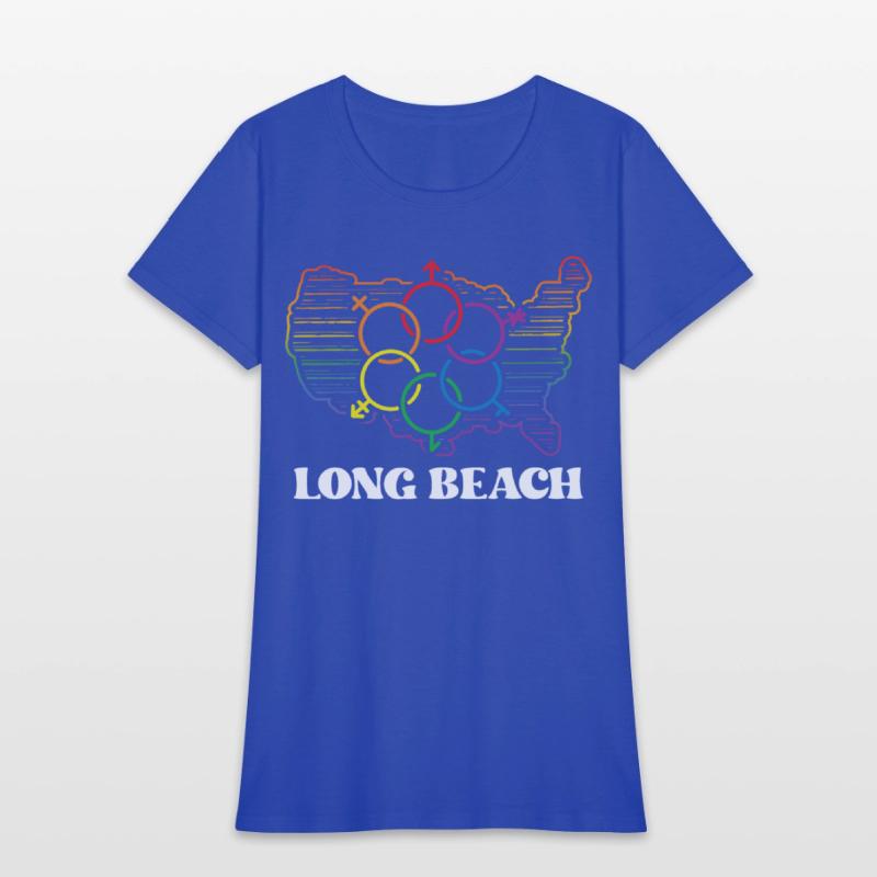 Long Beach Pride Flag Pride Month LGBTQ Flag LGBT