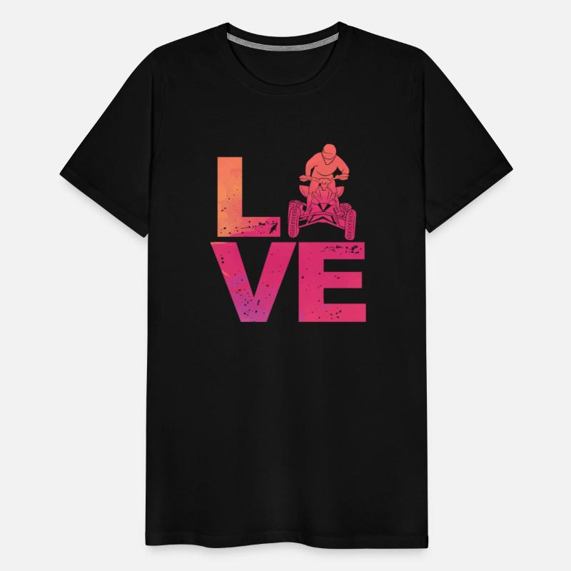 Love ATV Four Wheeler Quad Rider Biker