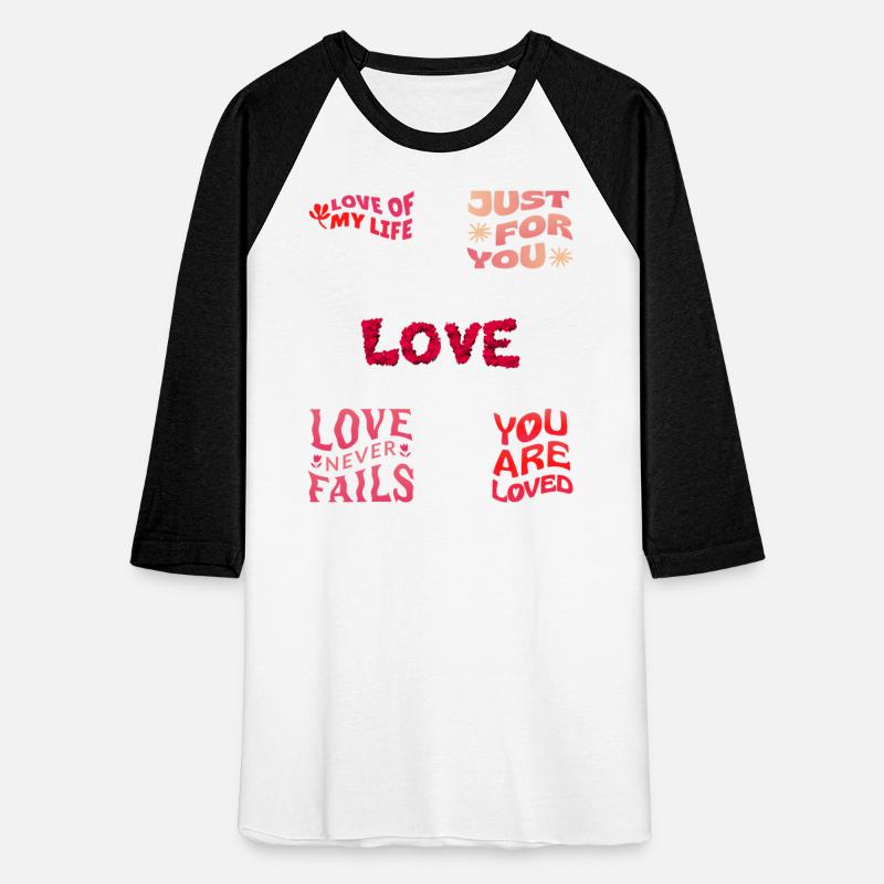 Love never fails. Love typography.