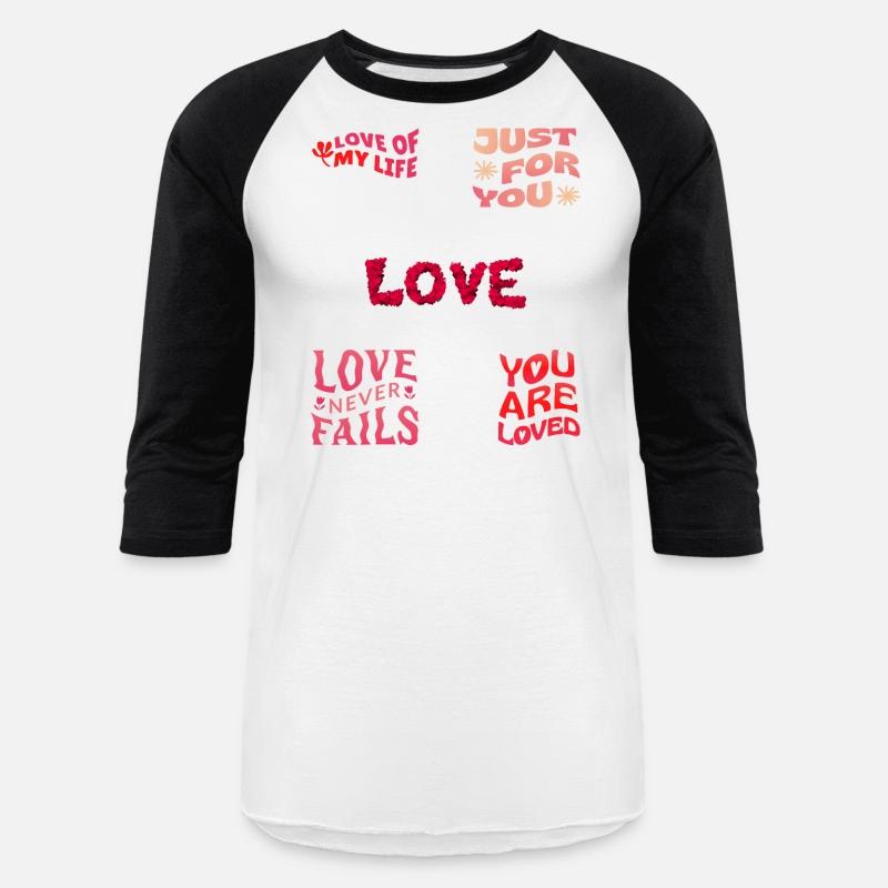 Love never fails. Love typography.