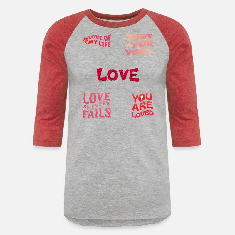 Love never fails. Love typography.