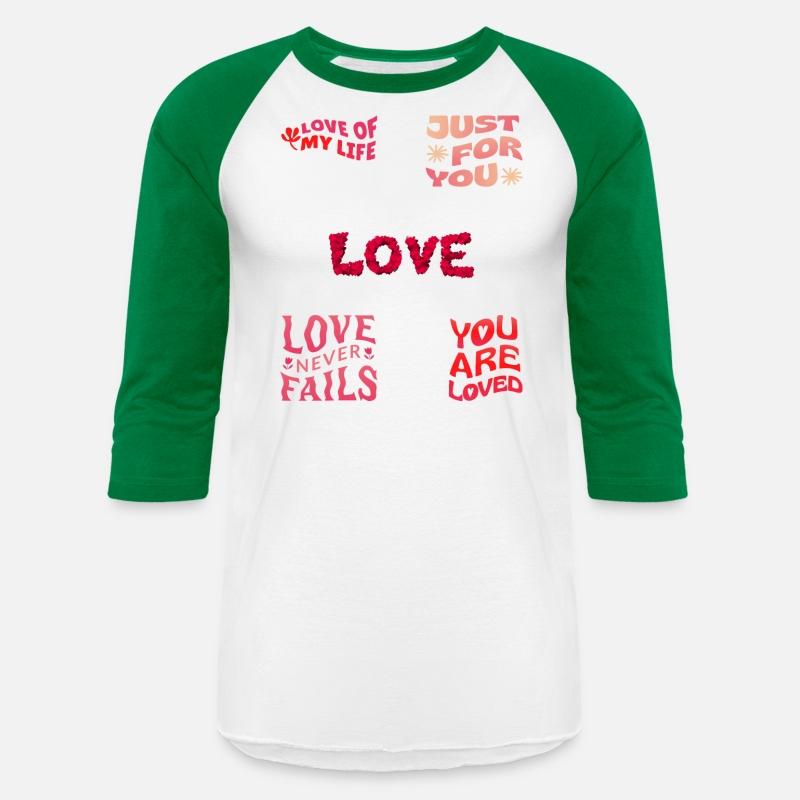 Love never fails. Love typography.