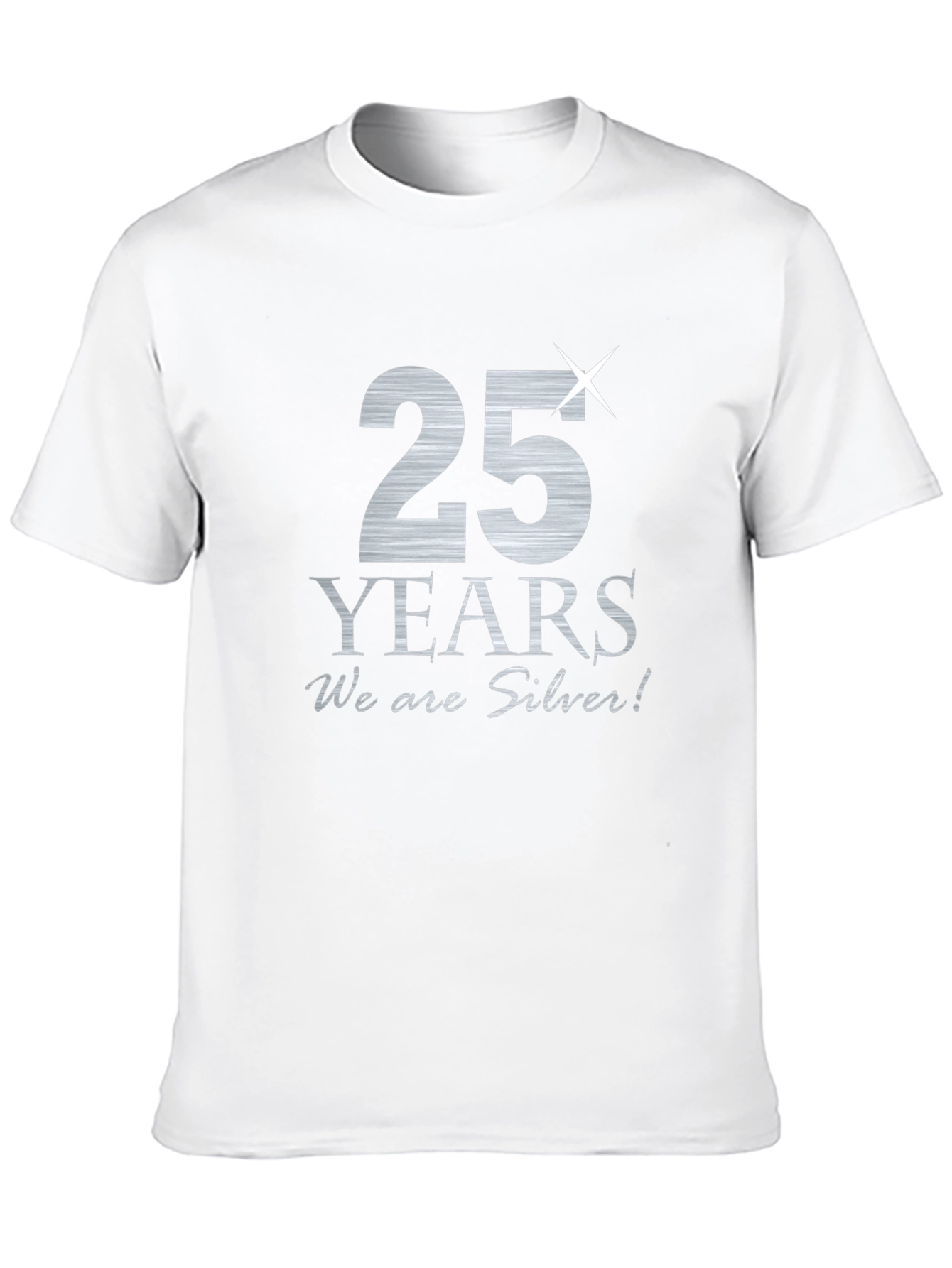 25th Anniversary Silver T-Shirt