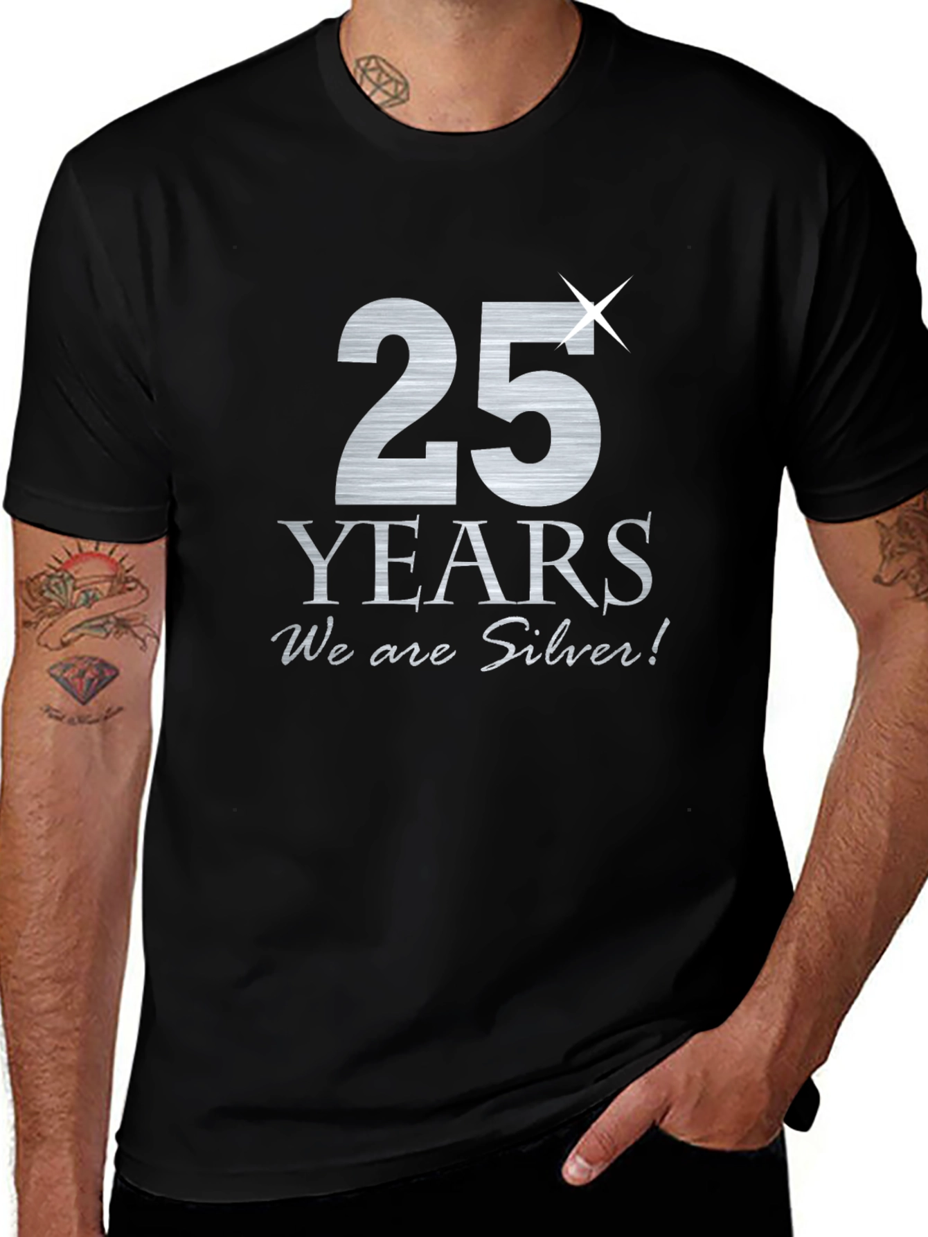 25th Anniversary Silver T-Shirt