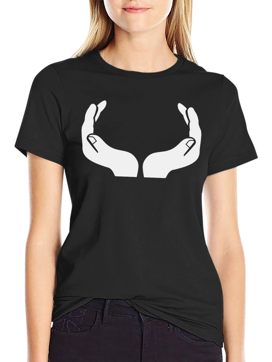 Hands Graphic Print T-Shirt