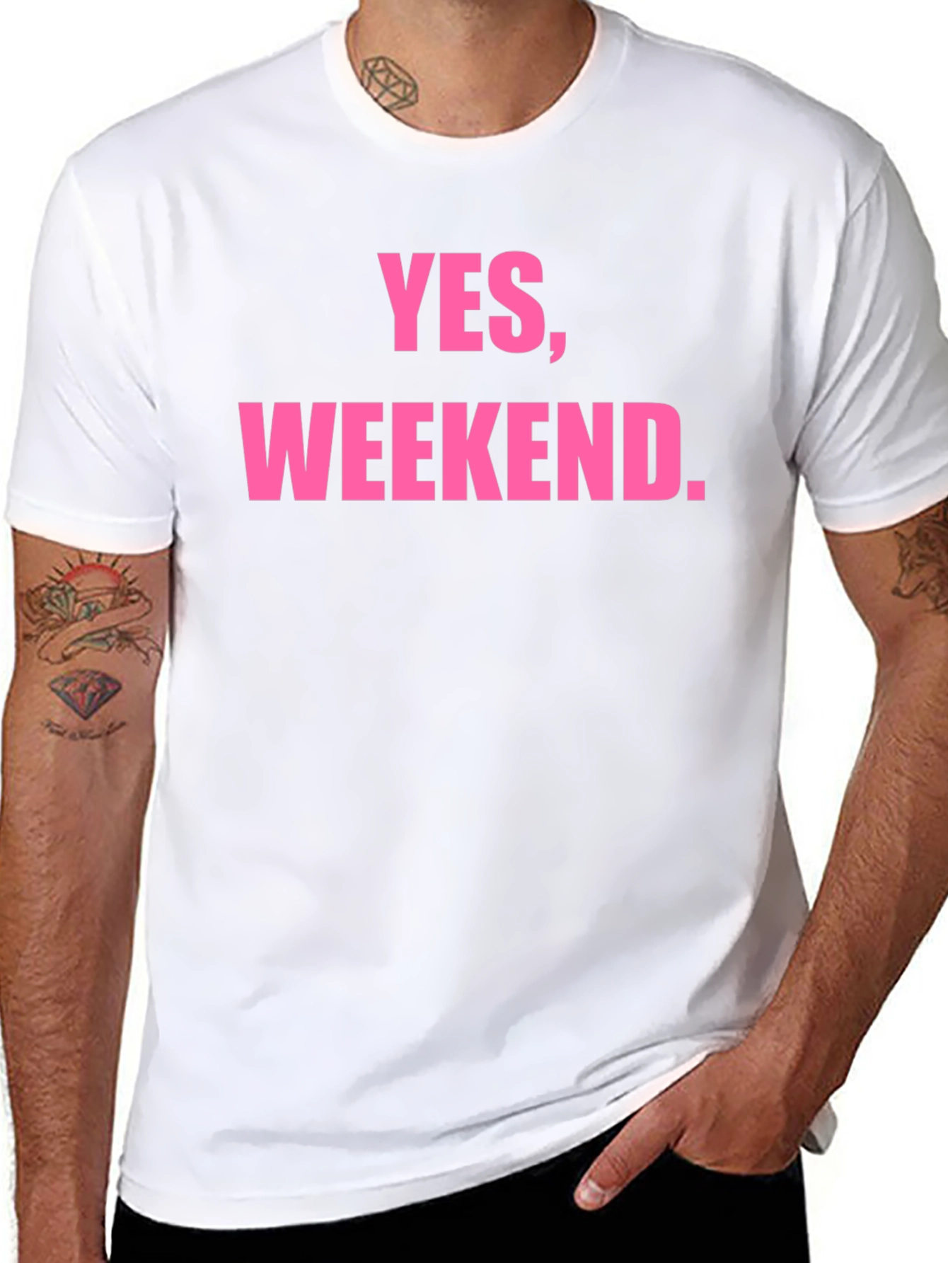 Yes Weekend. Graphic T-Shirt