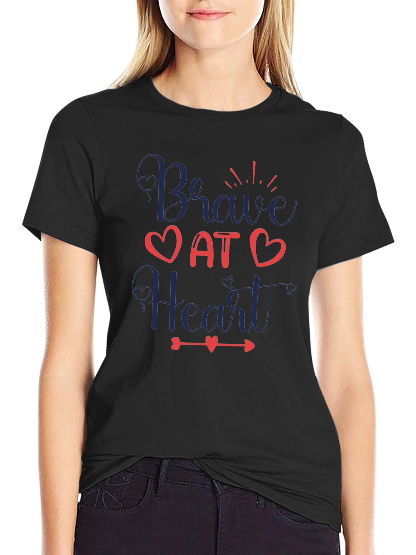 Brave at Heart Graphic Tee
