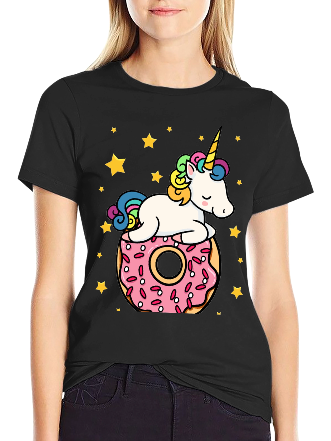 Unicorn Donut T-Shirt: Magical and Sweet