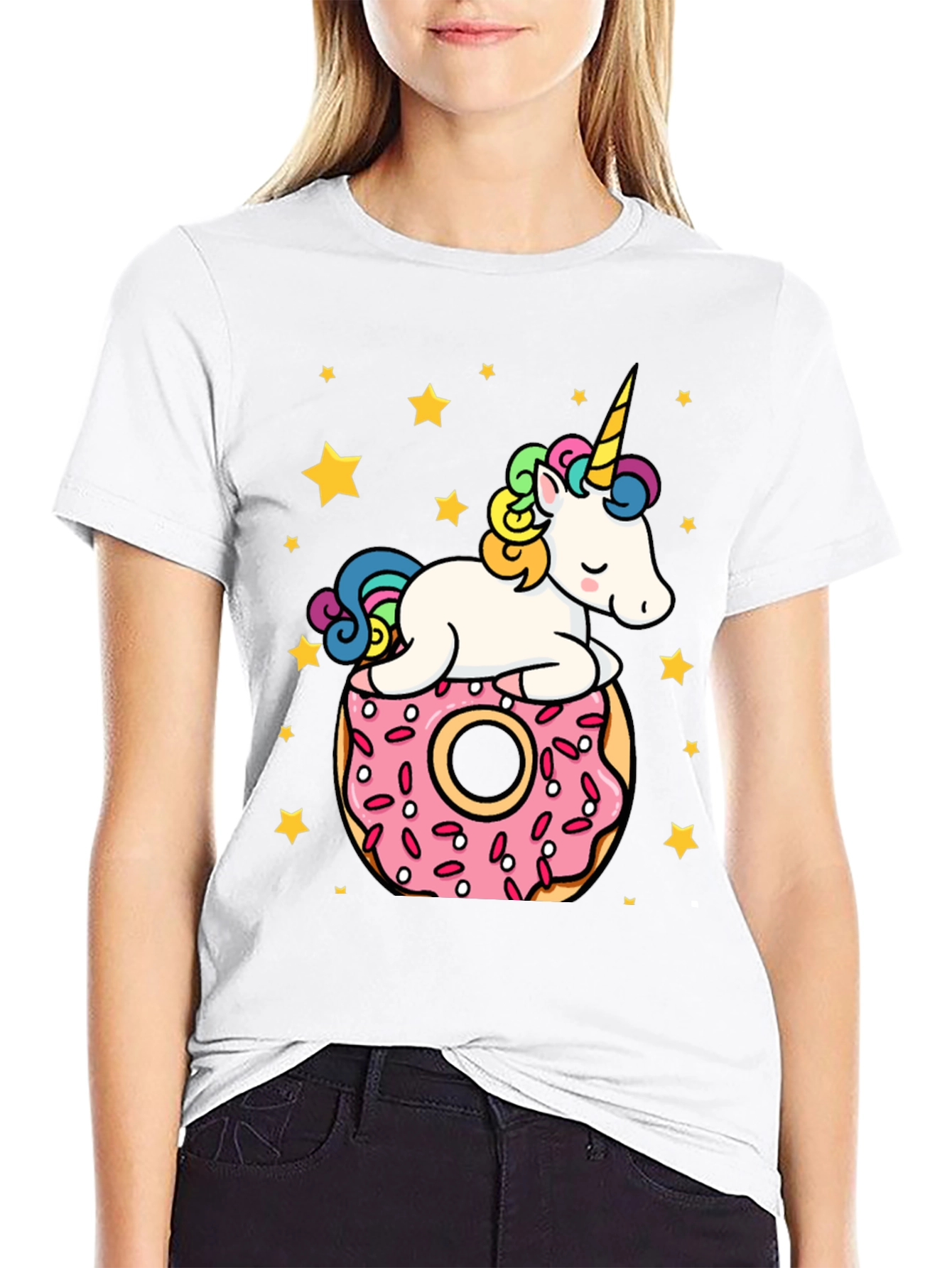 Unicorn Donut T-Shirt: Magical and Sweet