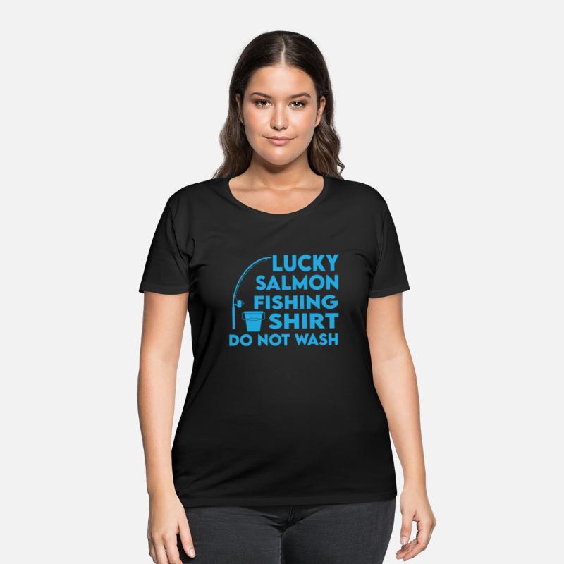 Lucky Salmon Fishing Shirt