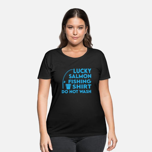 Lucky Salmon Fishing Shirt