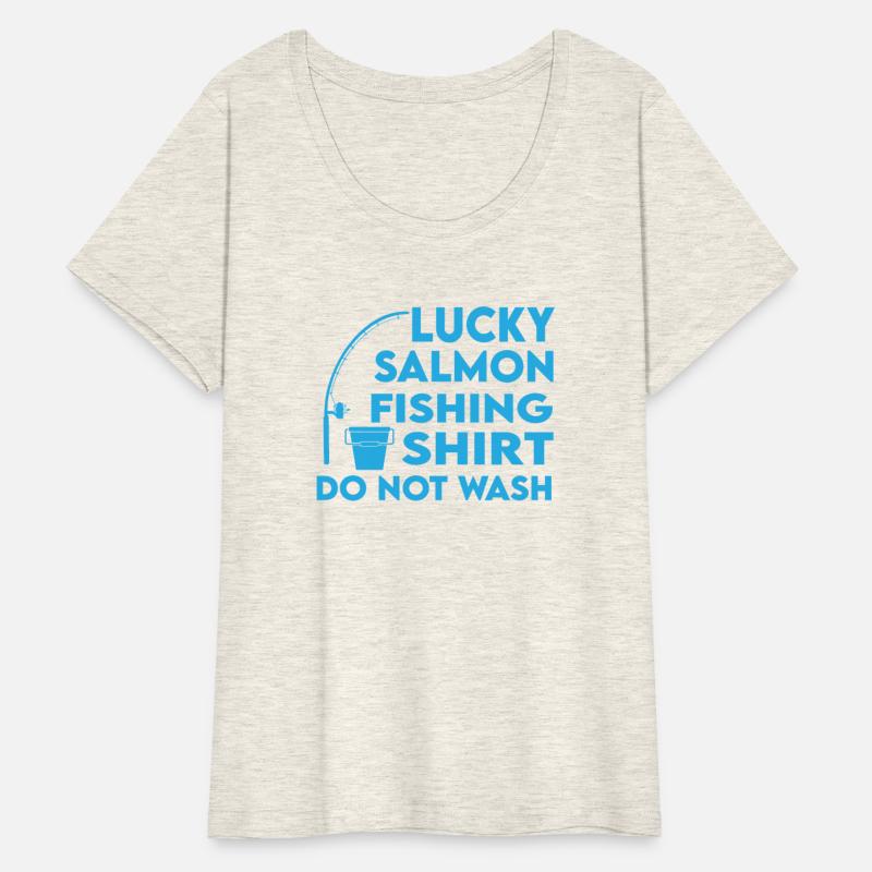 Lucky Salmon Fishing Shirt