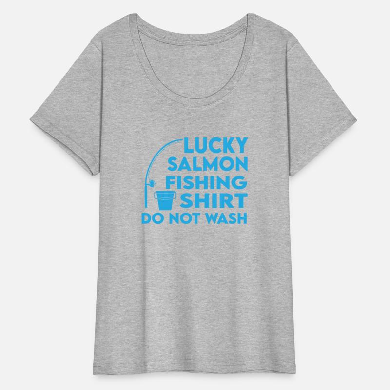 Lucky Salmon Fishing Shirt