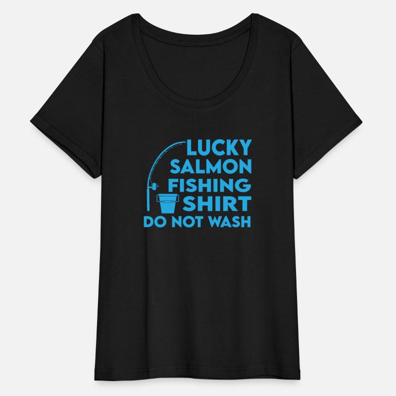 Lucky Salmon Fishing Shirt