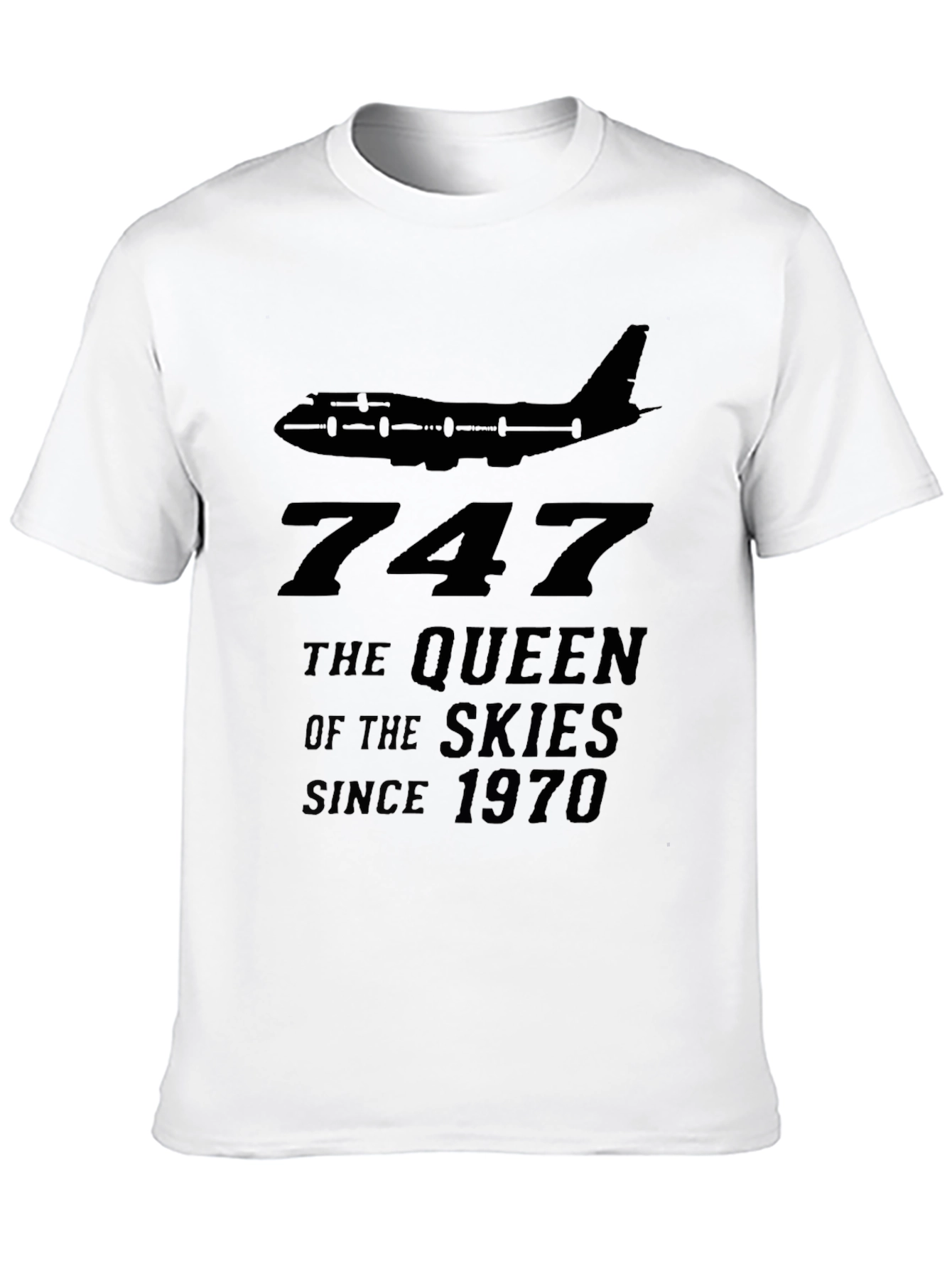 Boeing 747 Queen of the Skies Graphic Tee