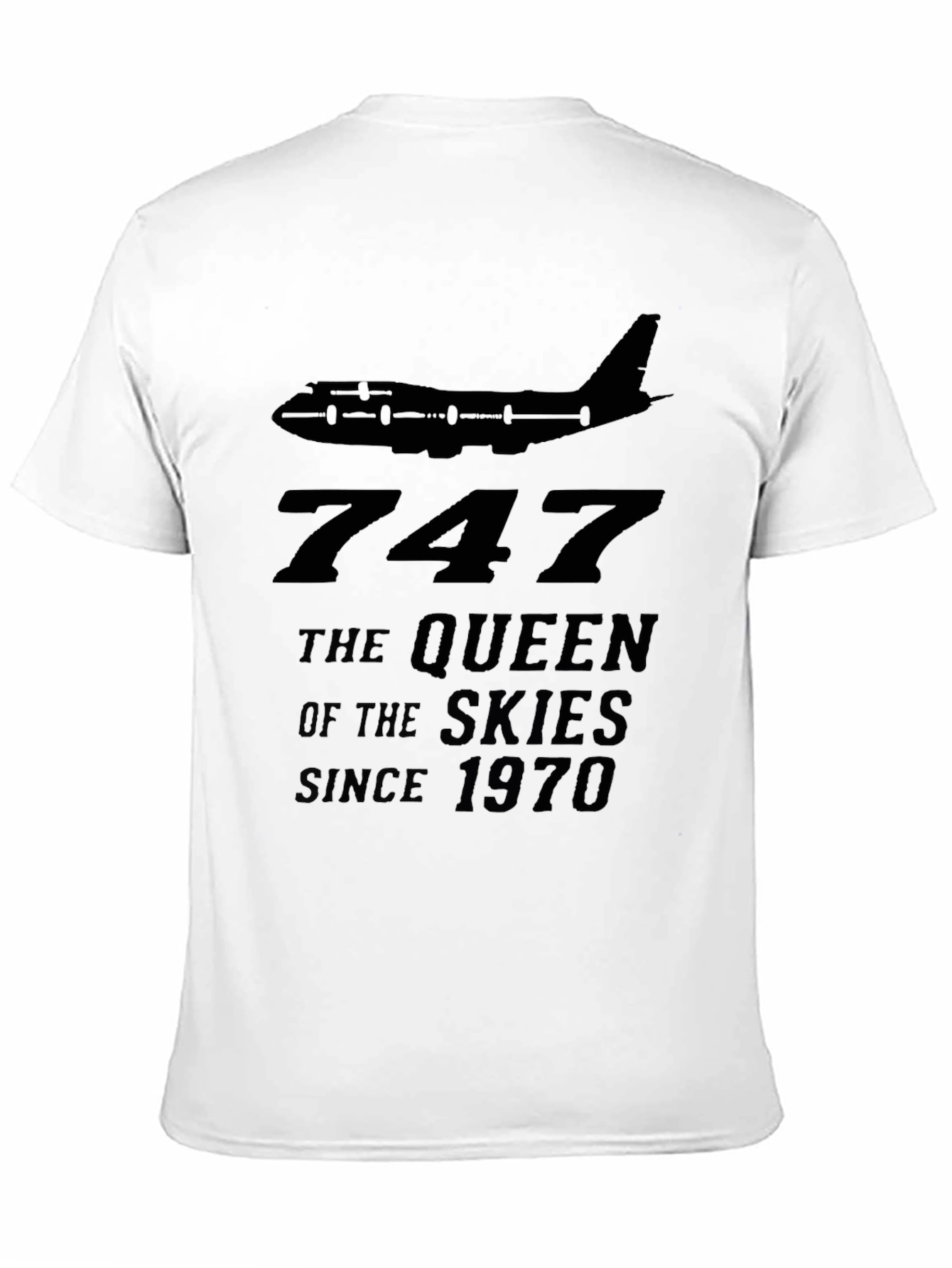 Boeing 747 Queen of the Skies Graphic Tee