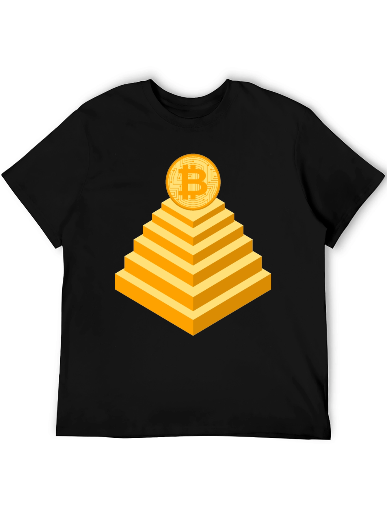 Bitcoin Pyramid T-Shirt - Crypto Currency Tee