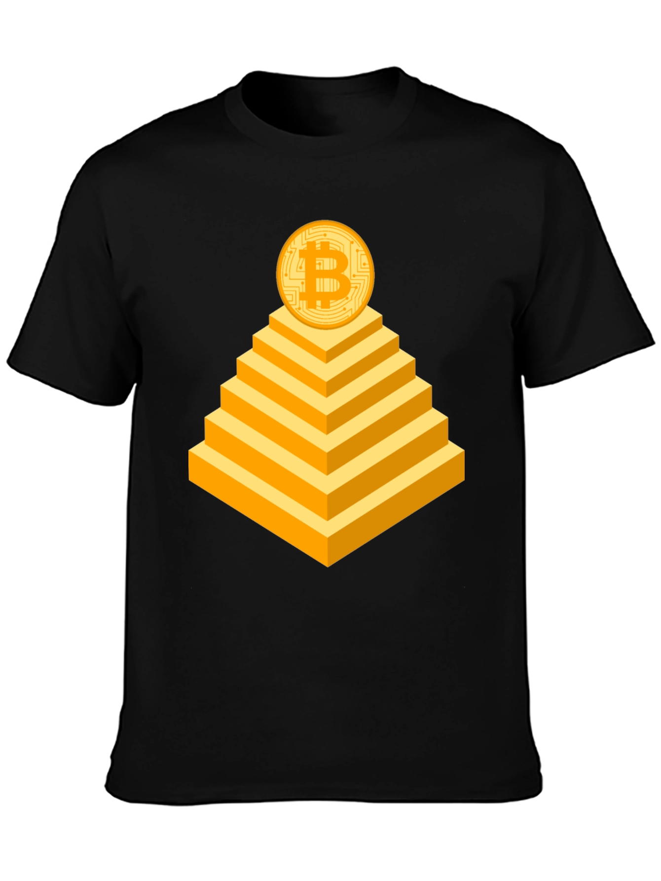 Bitcoin Pyramid T-Shirt - Crypto Currency Tee